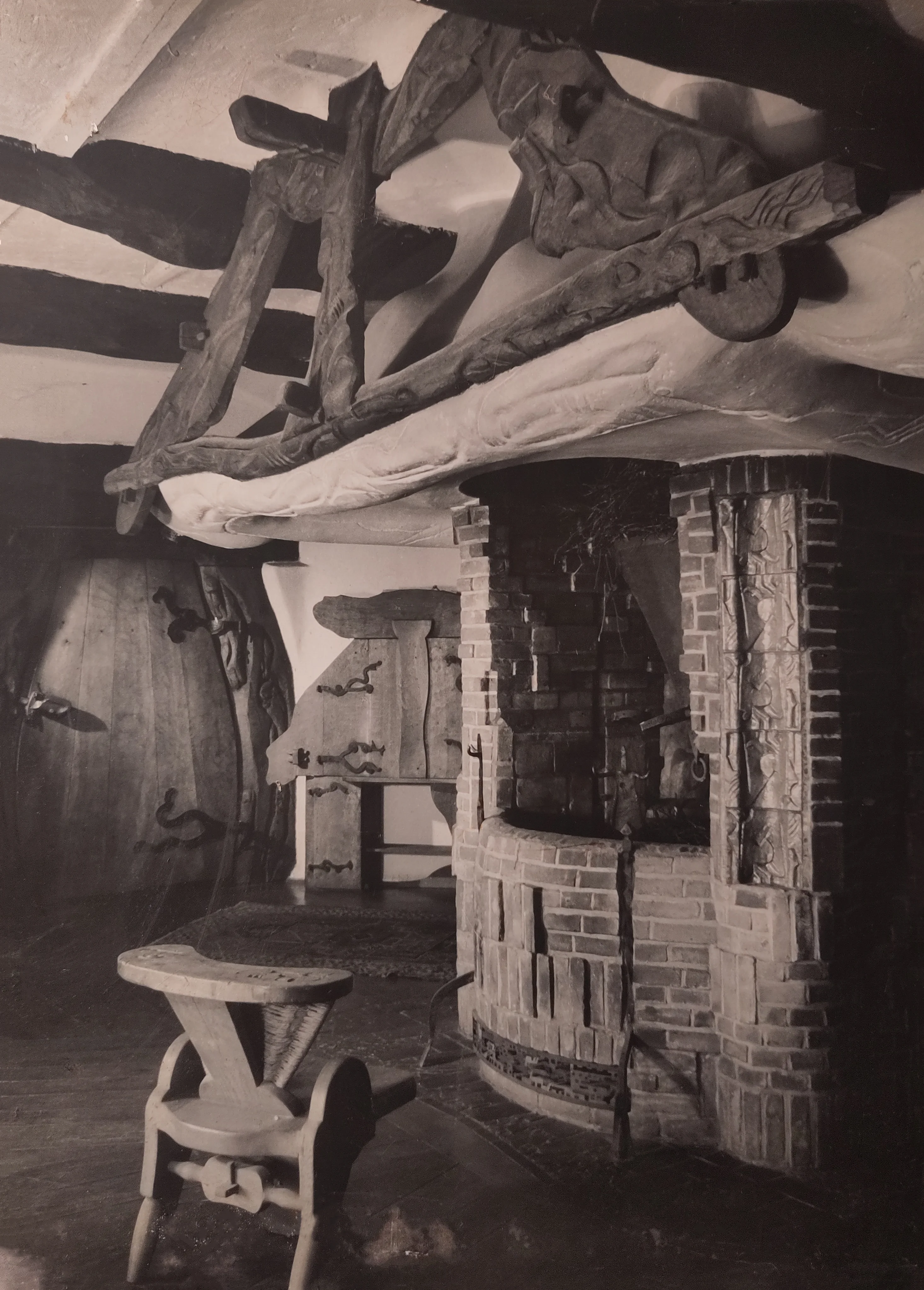 Der Kamin um Zentrum des Hoetgerhofs